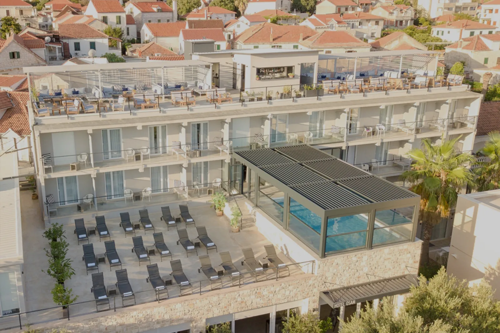 Hotel Osam, Supetar Town, Brač Island, Croatia