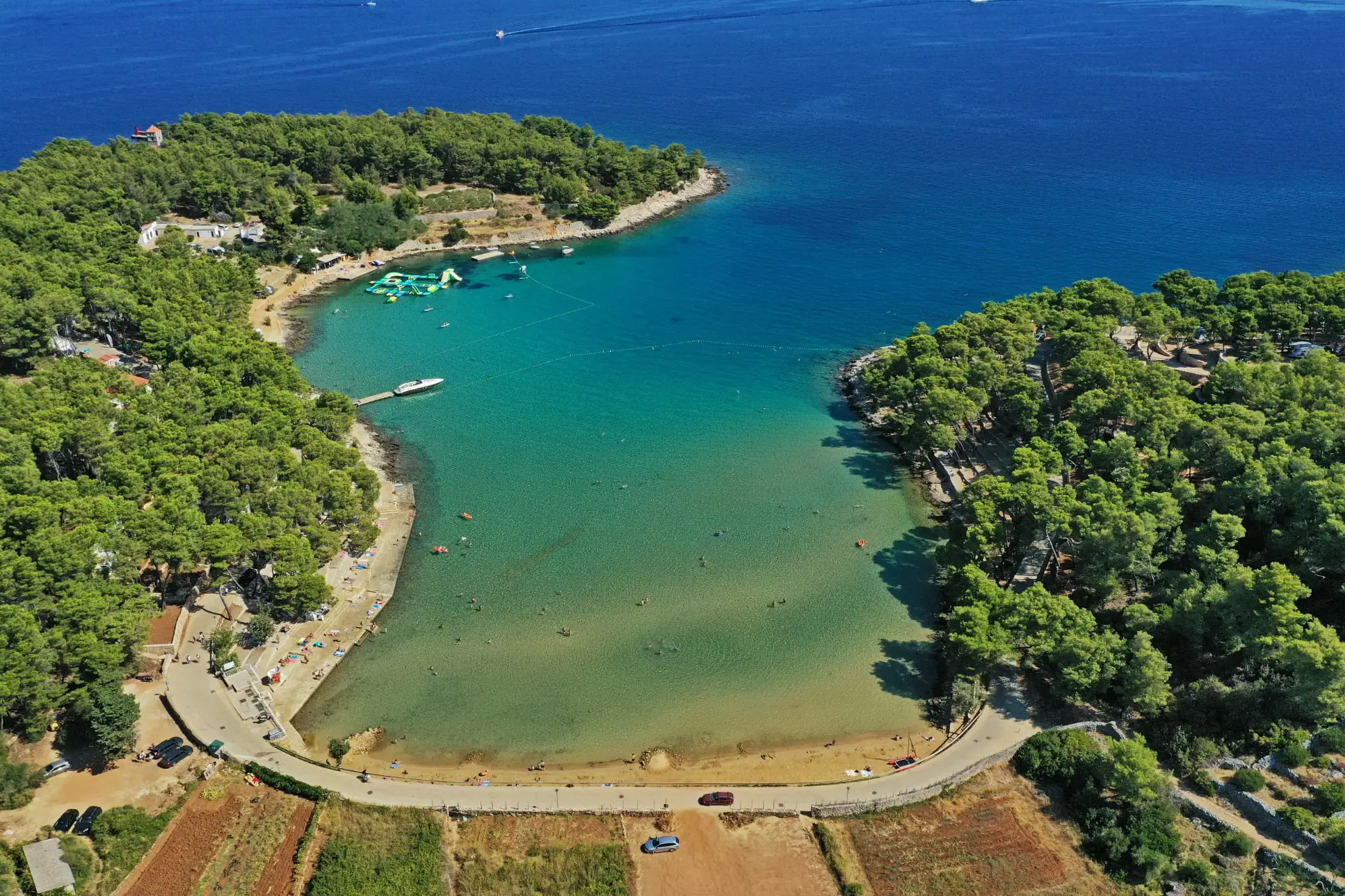 Mina Beach, Jelsa, Hvar, Croatia